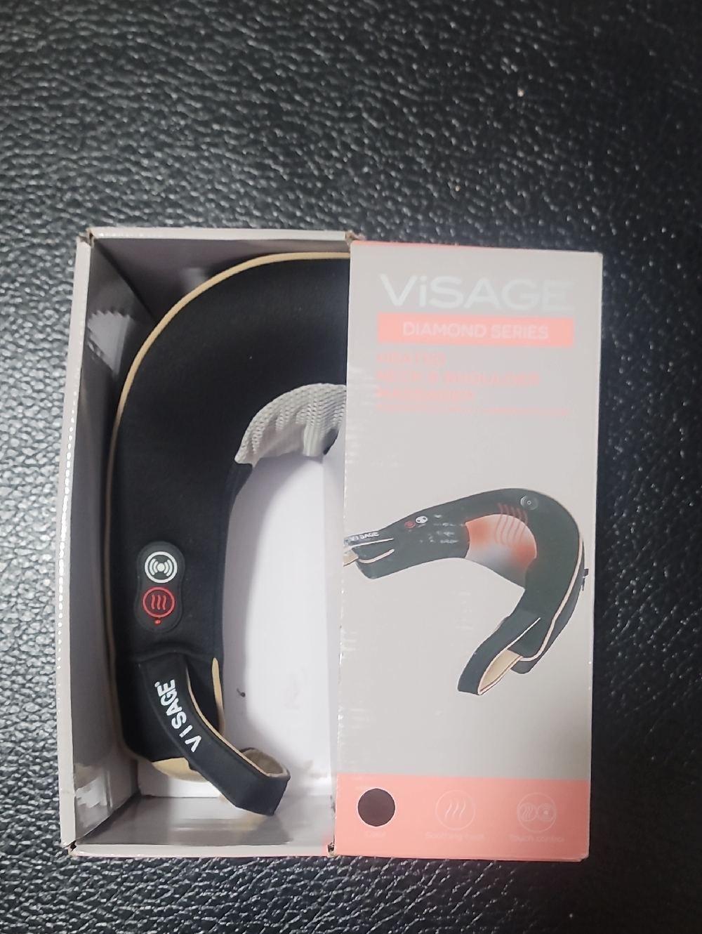 VISAGE Diamond Series Black Neck Massager